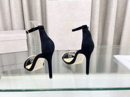 Jimmy Choo classic elegant diamond buckle fashion high heels - Image 6
