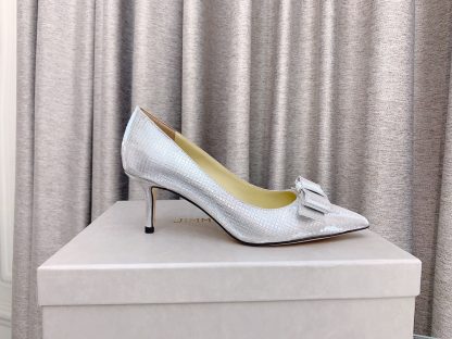 Jimmy Choo Elegant and Shiny High Heels - Image 6