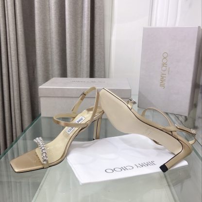 Jimmy Choo elegant one-strap high-heeled sandals - Image 6