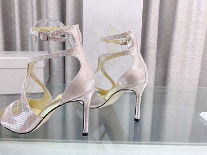 Jimmy Choo Fashion Square Toe High Heels - Image 6