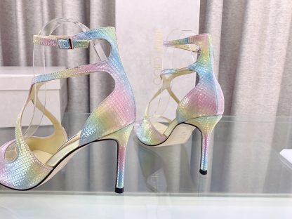 Jimmy Choo Fashion Square Toe High Heels - Image 6