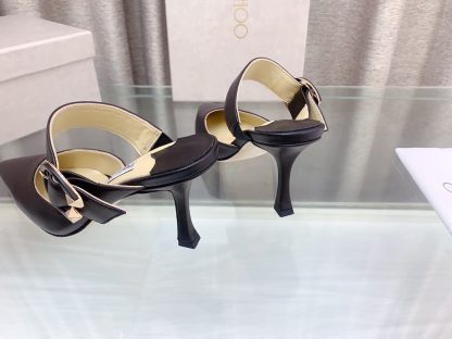 Jimmy Choo stylish C-shaped buckle high-heeled sandals - Image 6