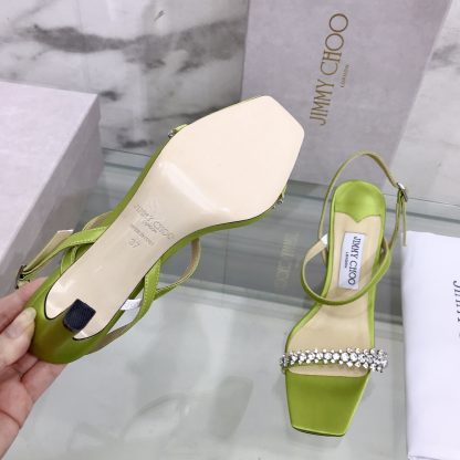Jimmy Choo stylish one-strap high-heeled sandals - Image 6
