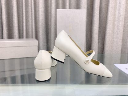Jimmy Choo New Mary Jane Block Heel Pumps - Image 6