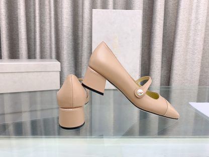 Jimmy Choo New Mary Jane Block Heel Pumps - Image 4