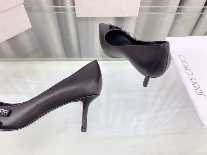 Jimmy Choo new letter bow high heels - Image 6