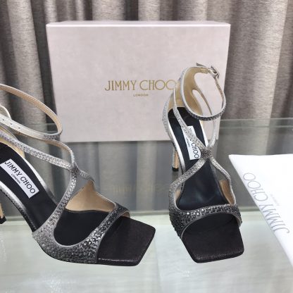 Jimmy Choo New Rhinestone High Heels - Image 6