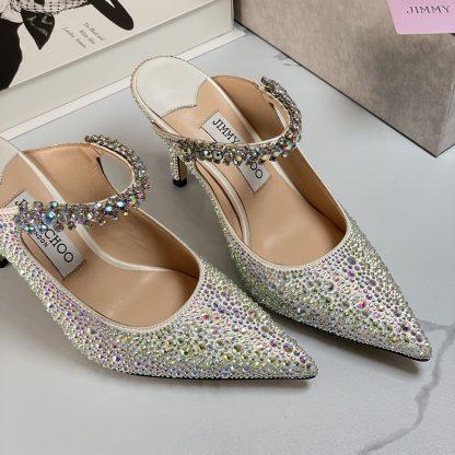 Jimmy Choo Diamond Heels - Image 6