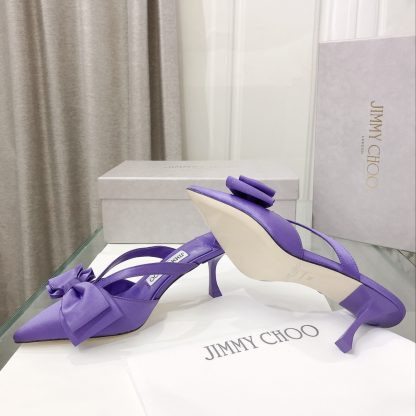 Jimmy Choo bow high heels - Image 6