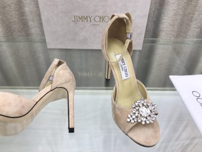 Jimmy Choo classic diamond buckle fashion high heels - Image 6