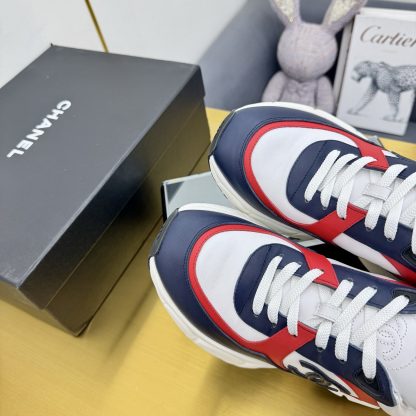 Chanel blue and red classic sports casual shoes for men and women - Image 6