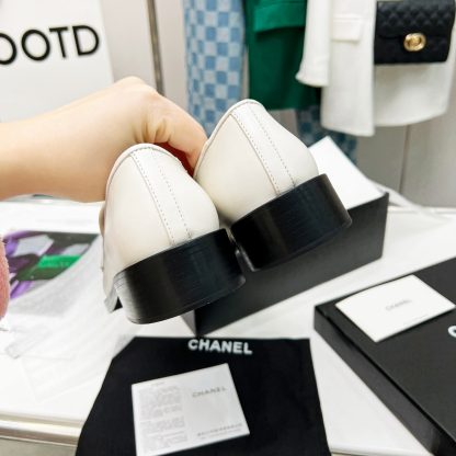 Chanel's new white loafers for early spring, good-looking and comfortable, heel height 2.5cm - Image 6