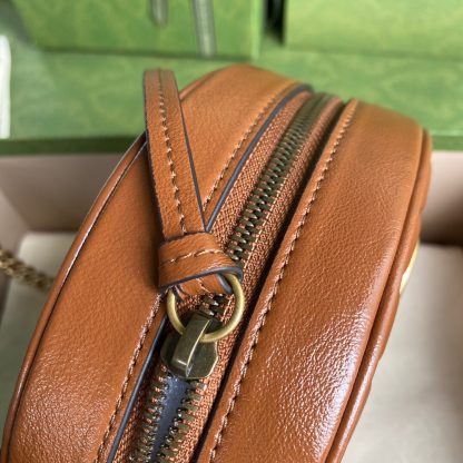 Gucci marmont round leather crossbody bag - Image 6