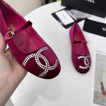 Chanel Spring/Summer Dance Shoes Collection Pink Hot Brick Loafers - Image 6