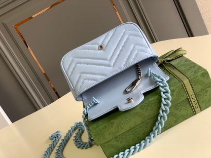 Gucci wave pattern chain bag small bag - Image 6