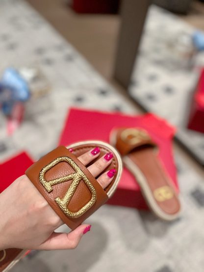 VALENTINO Studded Element Fashion Slippers - Image 6