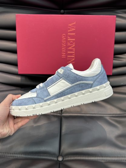 VALENTINO low-top calfskin sneakers - Image 6