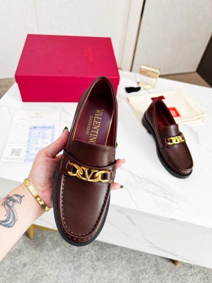 VALENTINO Retro Loafers Casual Shoes - Image 5