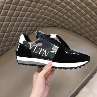 VALENTINO Classic camouflage pattern casual sneakers - Image 6