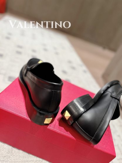 VALENTINO Rivet Decorated Simple Versatile Casual Shoes - Image 6