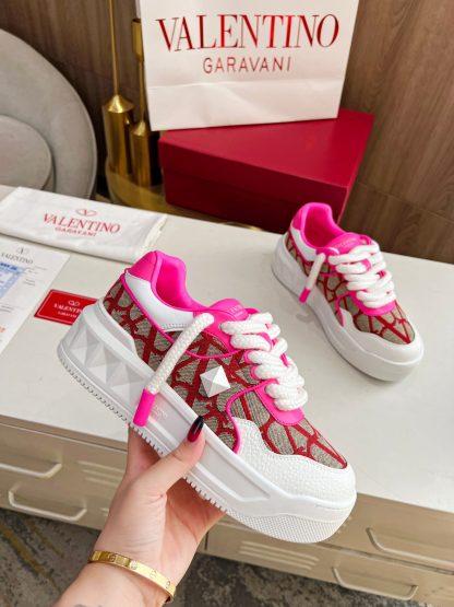 VALENTINO Fashion Couple Thick Strap Casual Shoes - Image 4