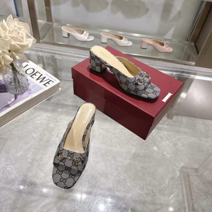Gucci classic women's high heel sandals - Image 6