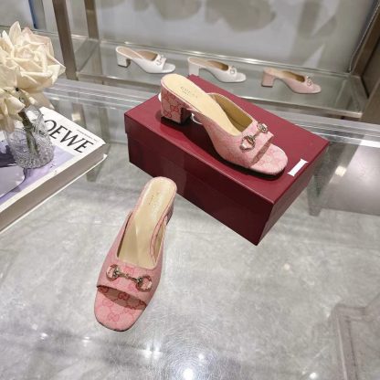 Gucci classic women's high heel sandals - Image 6