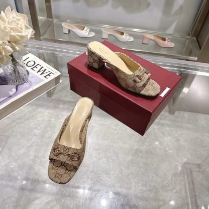 Gucci classic women's high heel sandals - Image 6