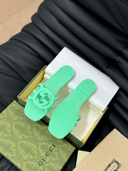 Gucci classic double G upper beach jelly shoes - Image 6