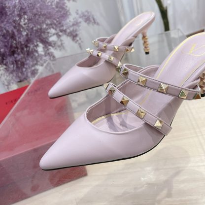 VALENTINO pointed toe studded element fashionable sandals high heels - Image 6