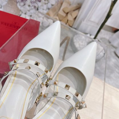 VALENTINO pointed toe studded element fashionable sandals high heels - Image 6