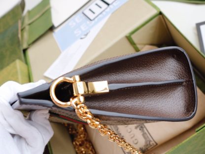 Gucci vintage style chain shoulder bag - Image 6