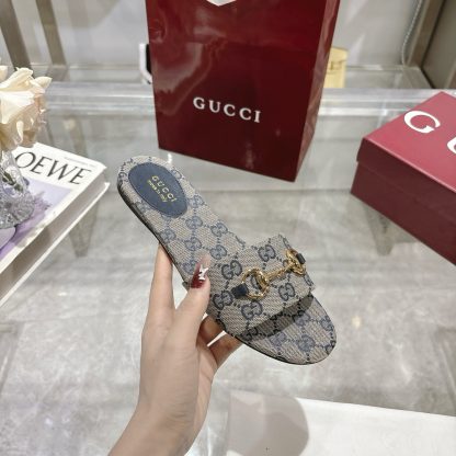 Gucci Horsebit Women's Beach Sandals - Image 6