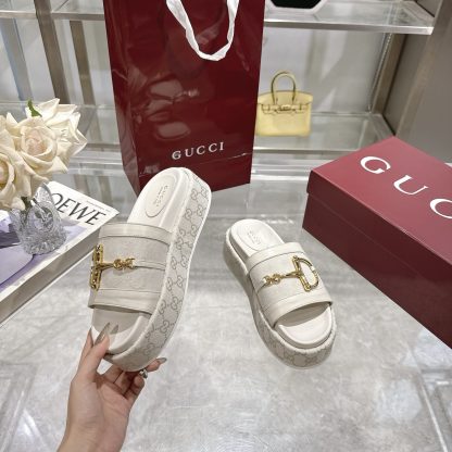 Gucci women's platform sandals - Image 6