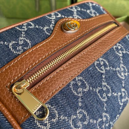 Gucci Vintage Denim Bag - Image 6
