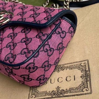 Gucci Retro Fashion Elegant Marmont Shoulder Bag - Image 6