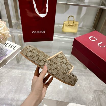 Gucci Women's New GG Platform Slide Sandals - Image 6