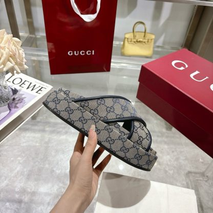 Gucci Women's New GG Cross-over Platform Sandals - Image 6