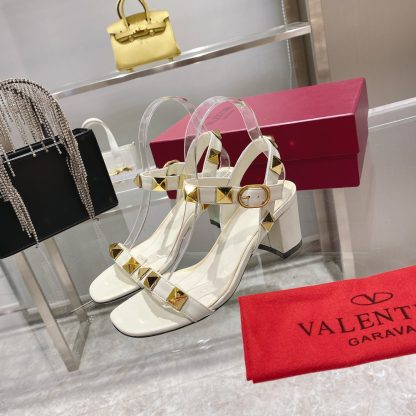 VALENTINO Studded Sandals High Heels - Image 6