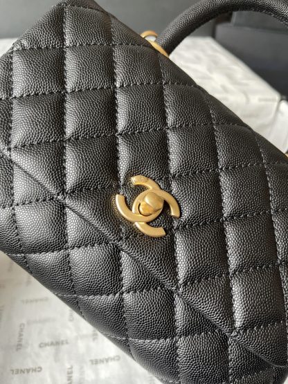 Chanel Coco Handle classic handbag with flap - Image 6