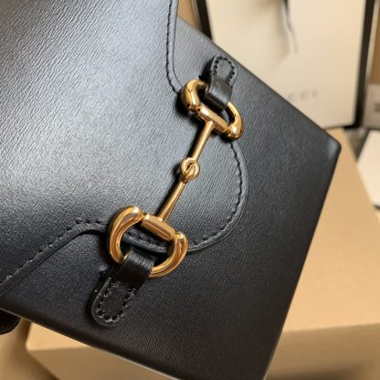 Gucci black horsebit bag - Image 6