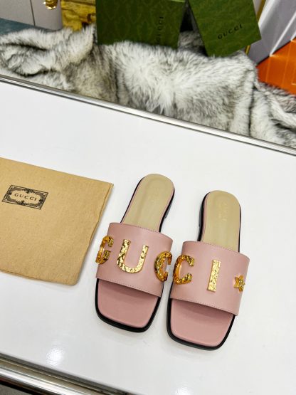 Gucci women's flat slippers