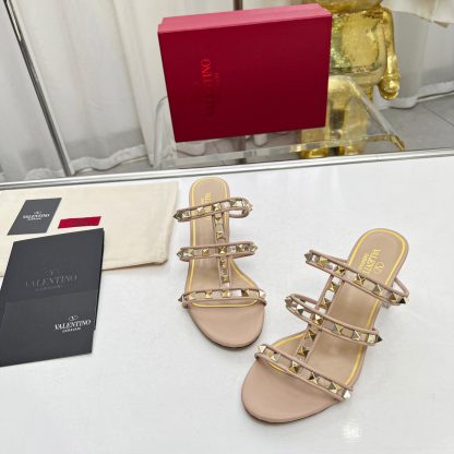 VALENTINO Transparent Heel Film Sandals High Heels - Image 6