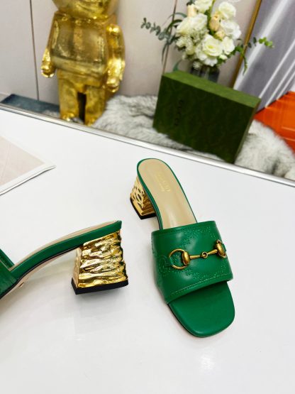 Gucci mid-heel slippers - Image 7