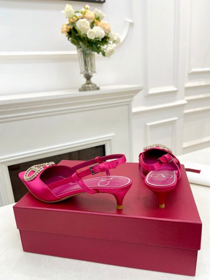 VALENTINO Elegant Style Temperament High Heels - Image 6