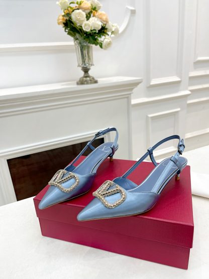 VALENTINO Elegant Style Fashionable High-Heeled Shoes - Image 6