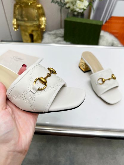 Gucci mid-heel slippers - Image 7