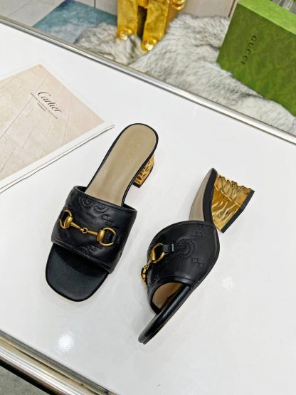 Gucci mid-heel slippers - Image 5