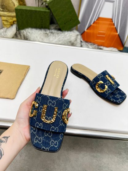 Gucci mid-heel slippers - Image 7