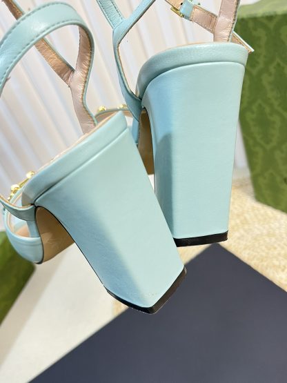 Gucci Double G Horsebit Sandals for Women - Image 6